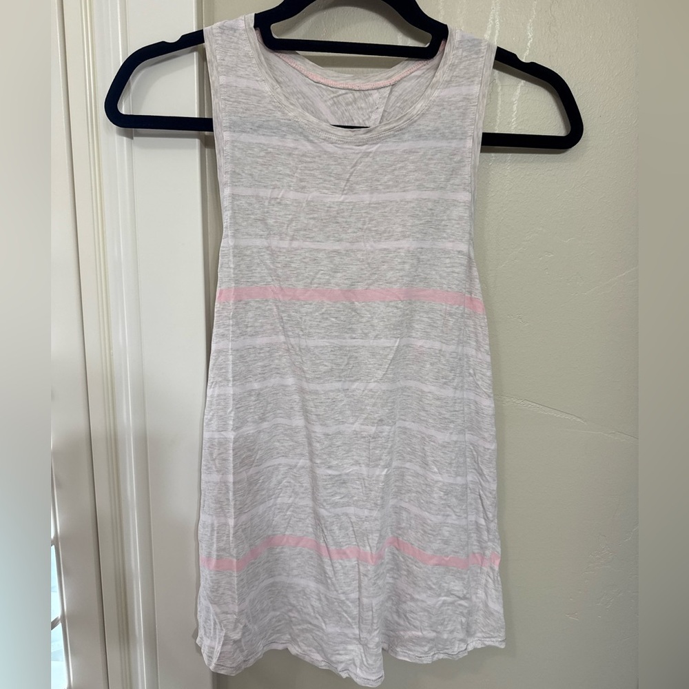 Lululemon Striped Sleeveless Top